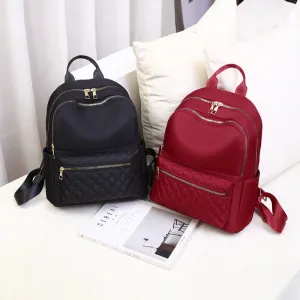 Women's Large Capacity Oxford Cloth Fashion Korean Backpacks