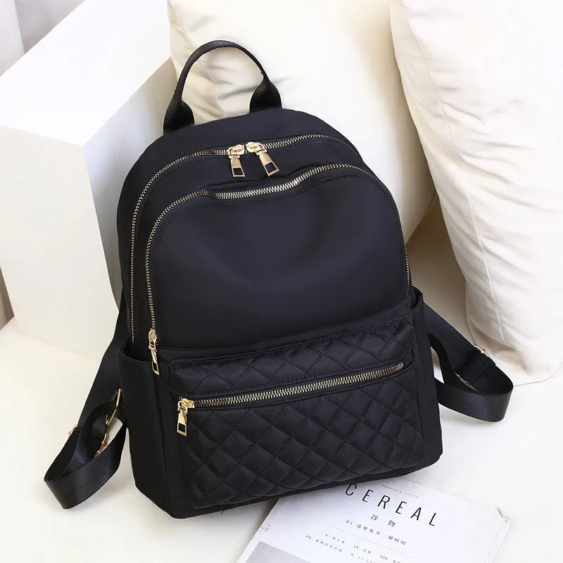 Women's Large Capacity Oxford Cloth Fashion Korean Backpacks