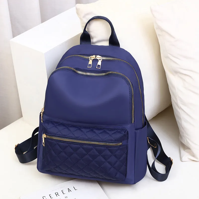 Women's Large Capacity Oxford Cloth Fashion Korean Backpacks