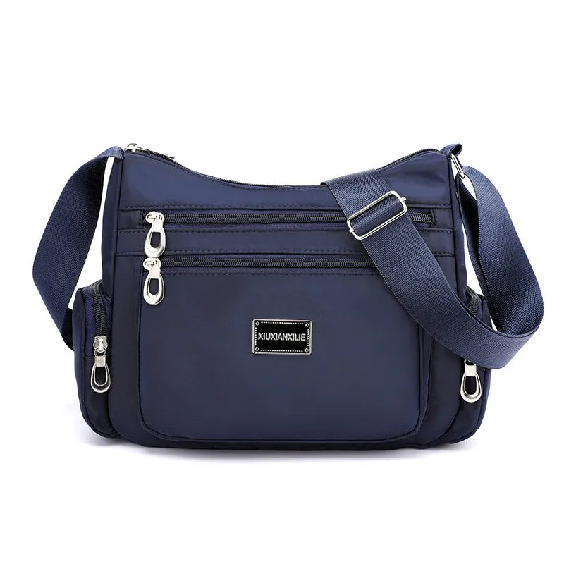 Women's Multilayer One Oxford Cloth Large Capacity Crossbody Bags