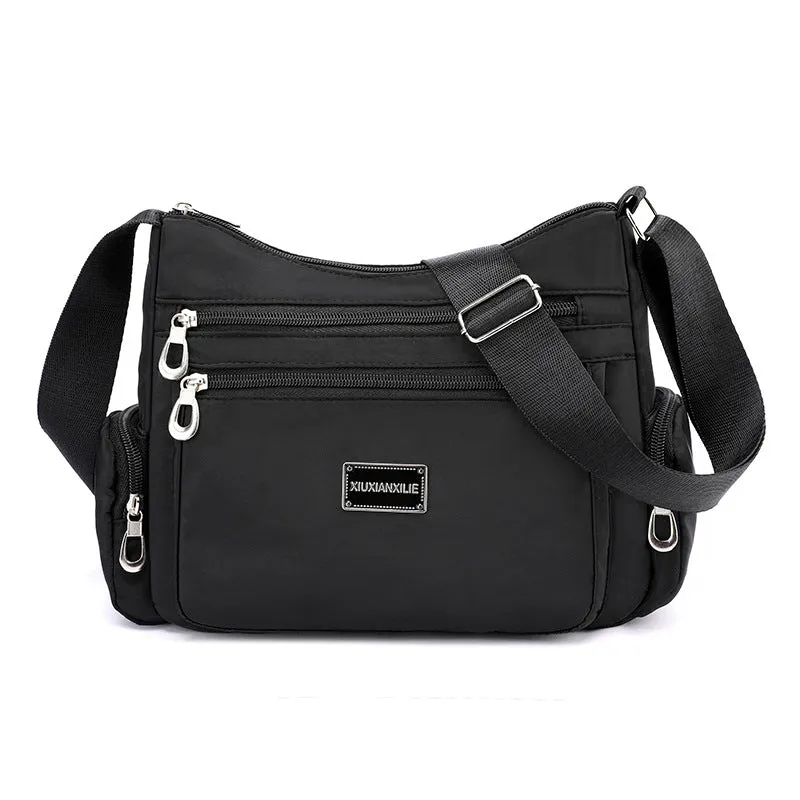 Women's Multilayer One Oxford Cloth Large Capacity Crossbody Bags