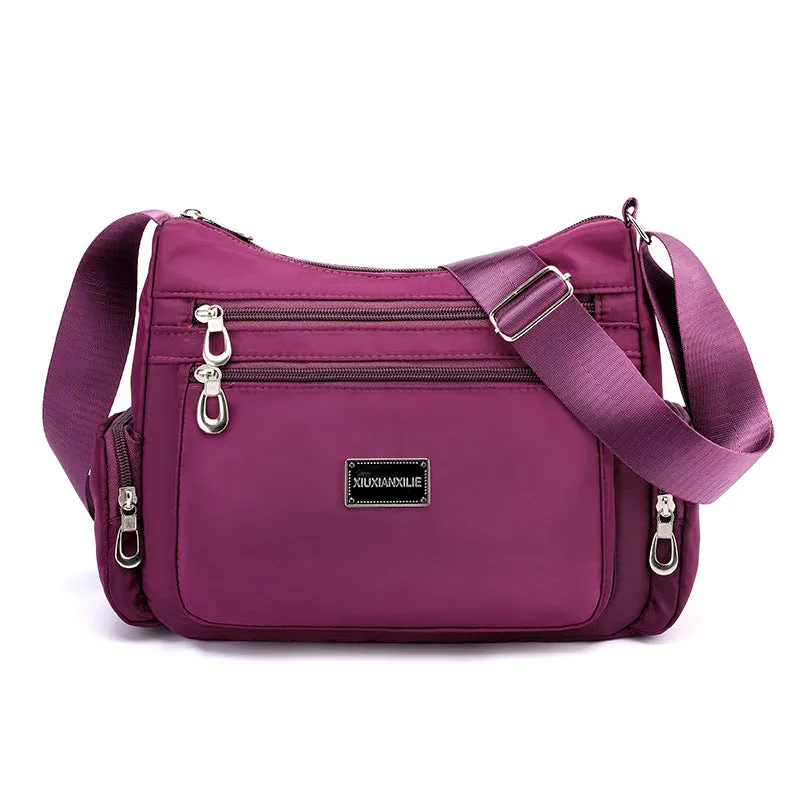 Women's Multilayer One Oxford Cloth Large Capacity Crossbody Bags