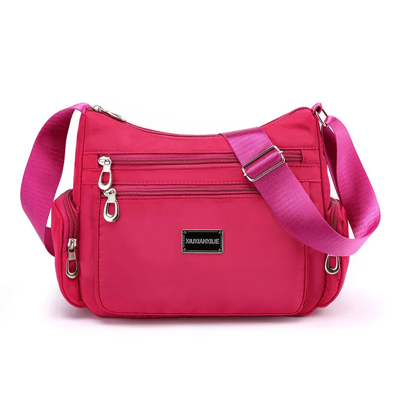 Women's Multilayer One Oxford Cloth Large Capacity Crossbody Bags