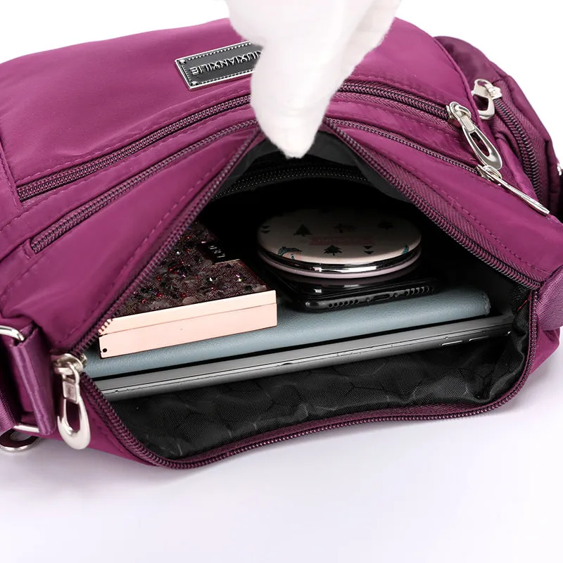Women's Multilayer One Oxford Cloth Large Capacity Crossbody Bags