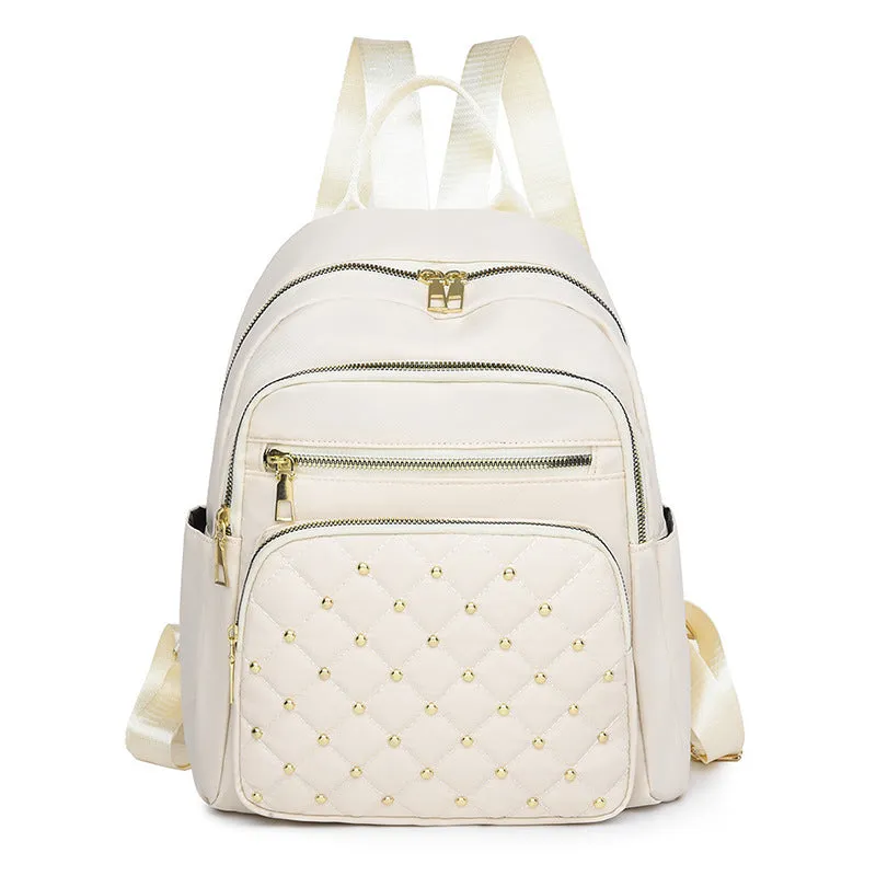 Women's Oxford Cloth Large Capacity Leisure Commuter Backpacks