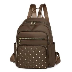 Women's Oxford Cloth Large Capacity Leisure Commuter Backpacks