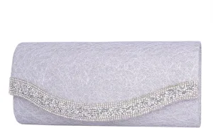Womens Shining Evening Bag Party Rhinestone Adorn