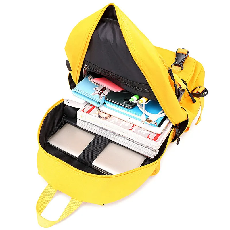 Women's Street Fashion Large Capacity Couple Waterproof Backpacks