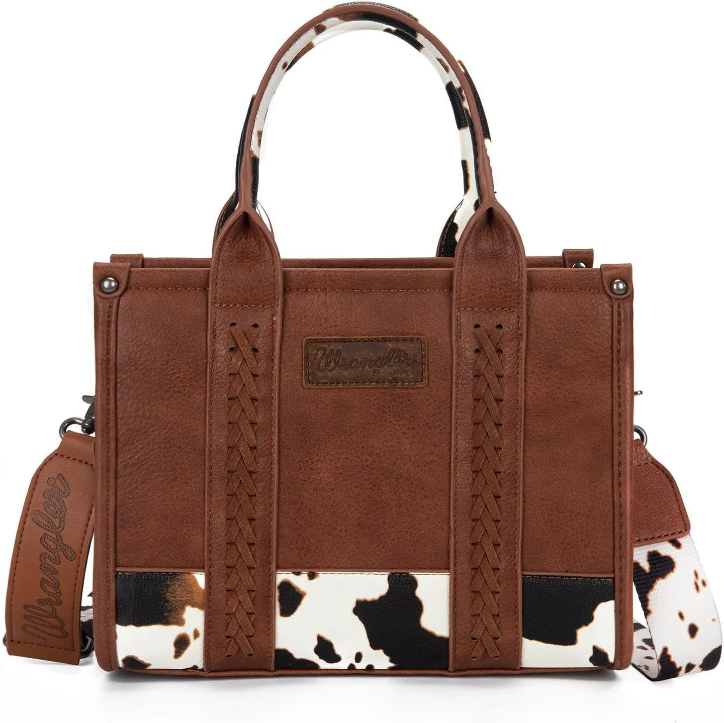Wrangler Purse for Women Medium Tote Bag Handbags Top-Handle
