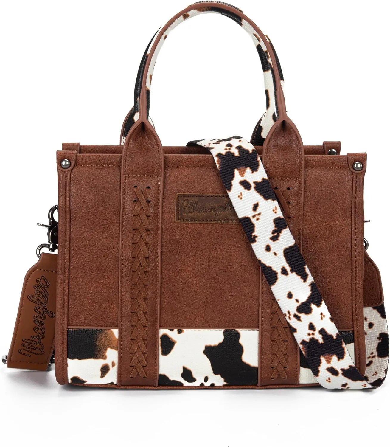 Wrangler Purse for Women Medium Tote Bag Handbags Top-Handle