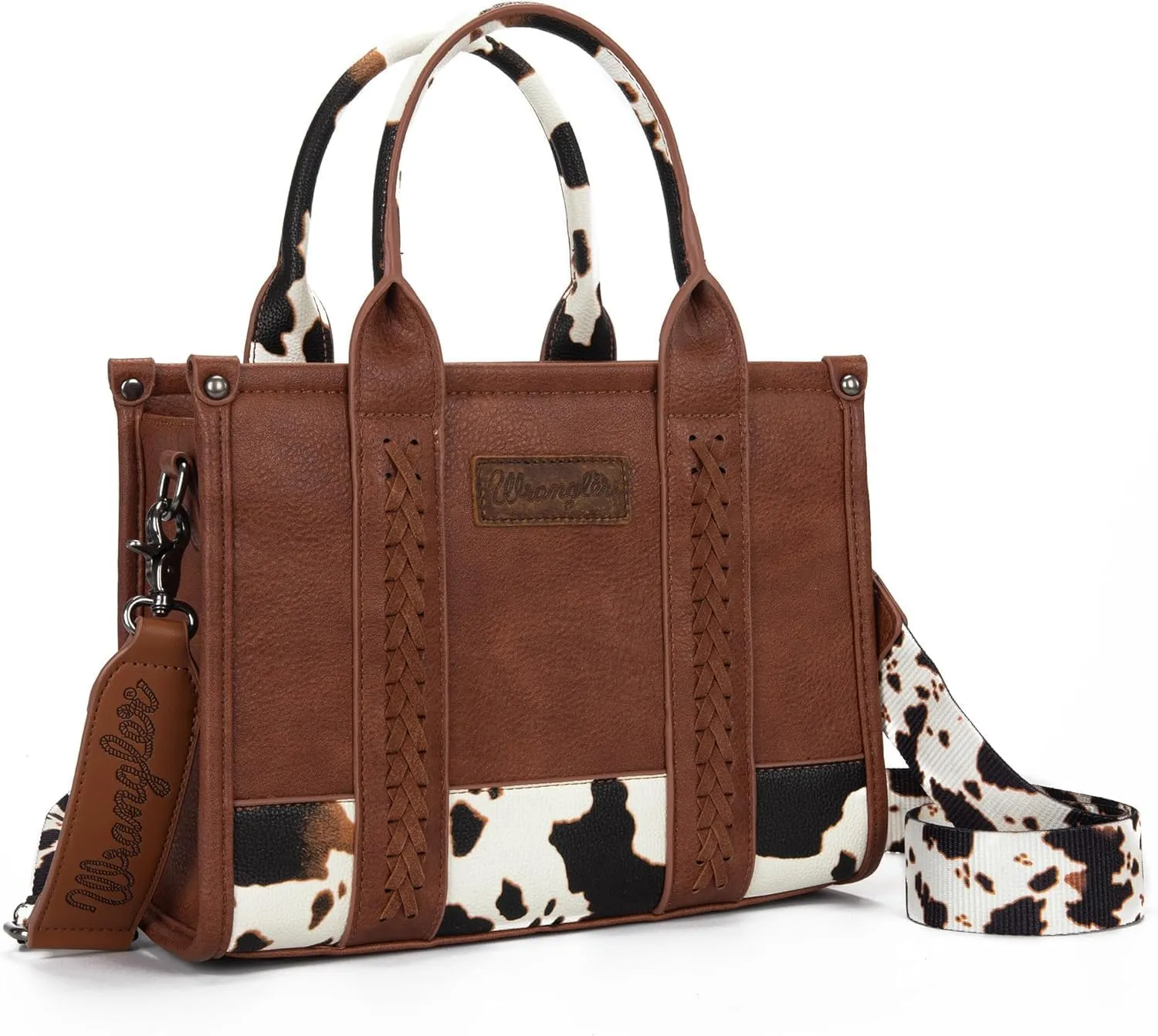 Wrangler Purse for Women Medium Tote Bag Handbags Top-Handle