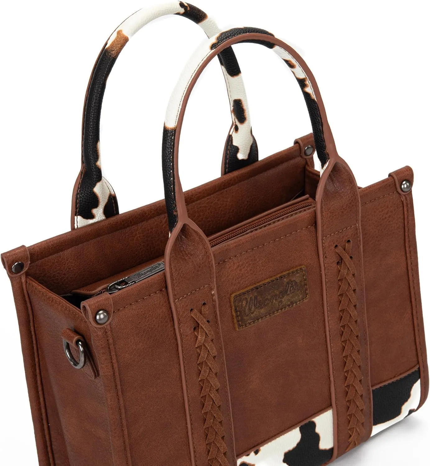 Wrangler Purse for Women Medium Tote Bag Handbags Top-Handle