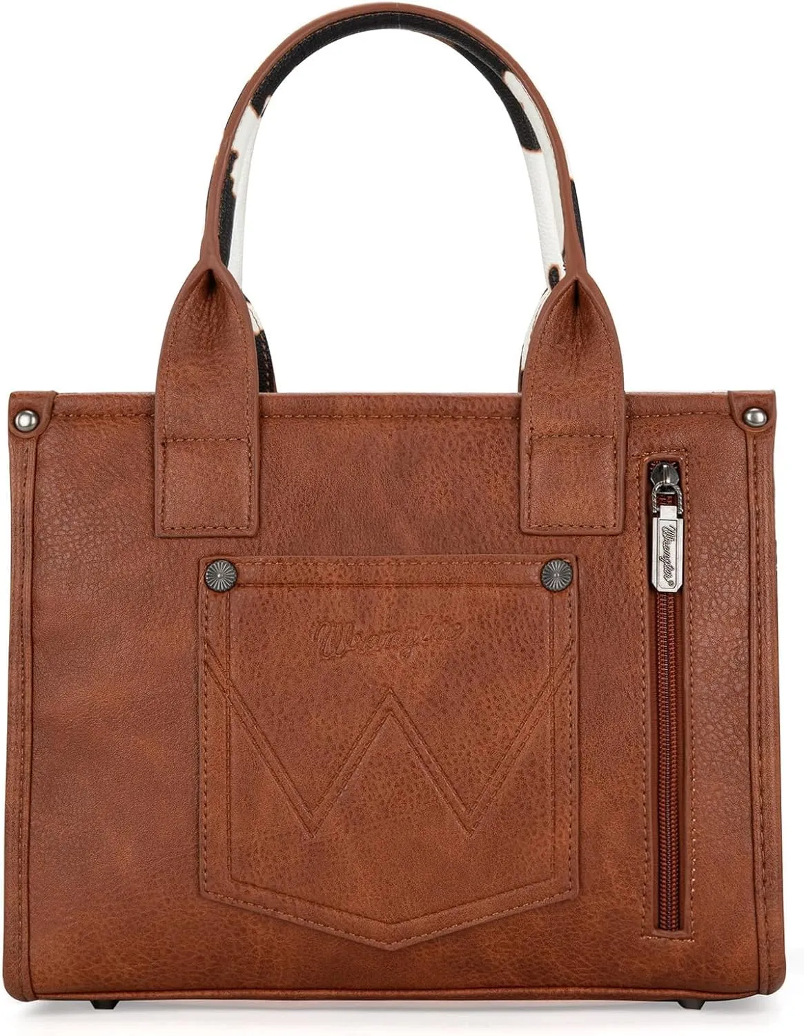 Wrangler Purse for Women Medium Tote Bag Handbags Top-Handle