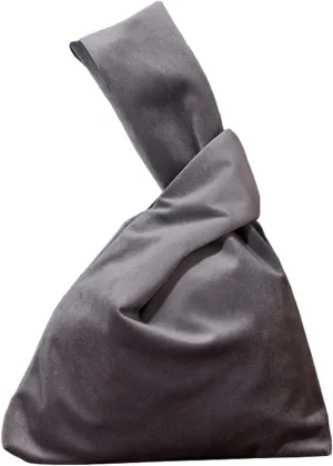 Wrist Bag,Elegant Style Portable Purse,Velvet Knot Bag,Phone Wallet Gift for Women