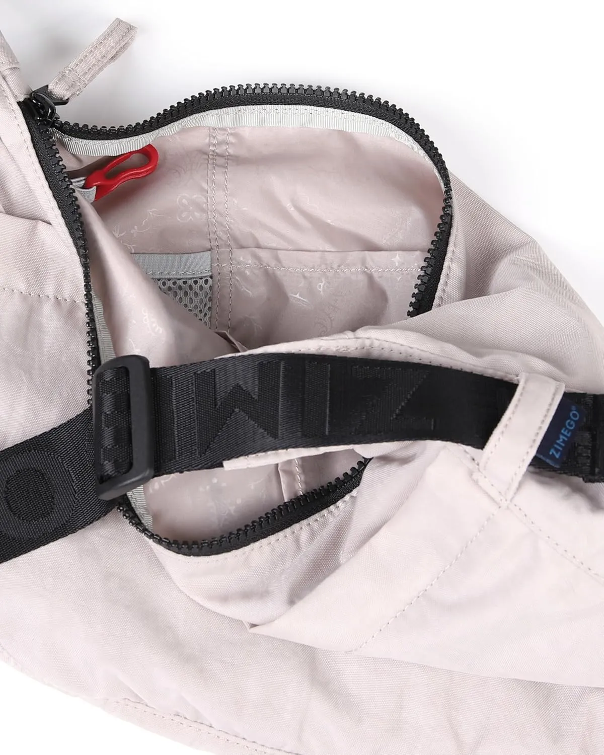 ZIMEGO Classic Crescent Crossbody Bag - Everyday Essential Travel Hobo Bag
