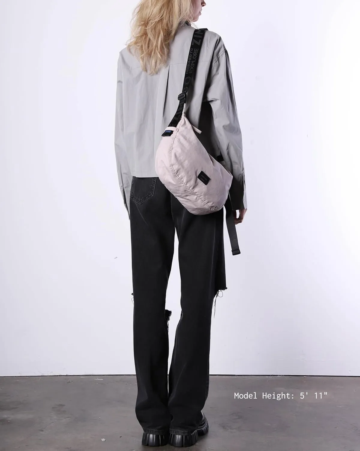 ZIMEGO Classic Crescent Crossbody Bag - Everyday Essential Travel Hobo Bag