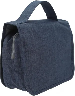 ZJchao Hanging Toiletry Bag, Cosmetic Organizer Travel Bag, Mens Toiletry Travel Bag, Men Business Foldable Travel Toiletry Bag Large Capacity Makeup Cosmetic Organizer (Navy