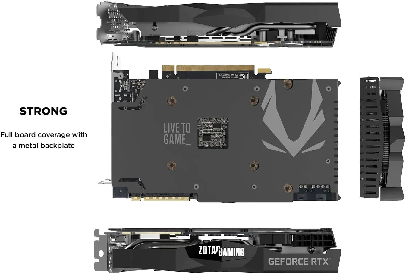 ZOTAC Gaming GeForce RTX 2070 Super Mini 8GB GDDR6 256-Bit 14Gbps Gaming Graphics Card, Ice Storm 2.0, Super Compact, ZT-T20710E-10M (Renewed)