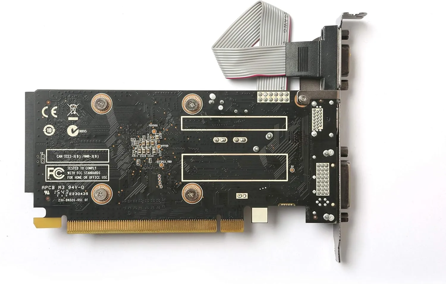 ZOTAC GeForce GT 710 2GB DDR3 PCI-E2.0 DL-DVI VGA HDMI Passive Cooled Single Slot Low Profile Graphics Card (ZT-71302-20L)
