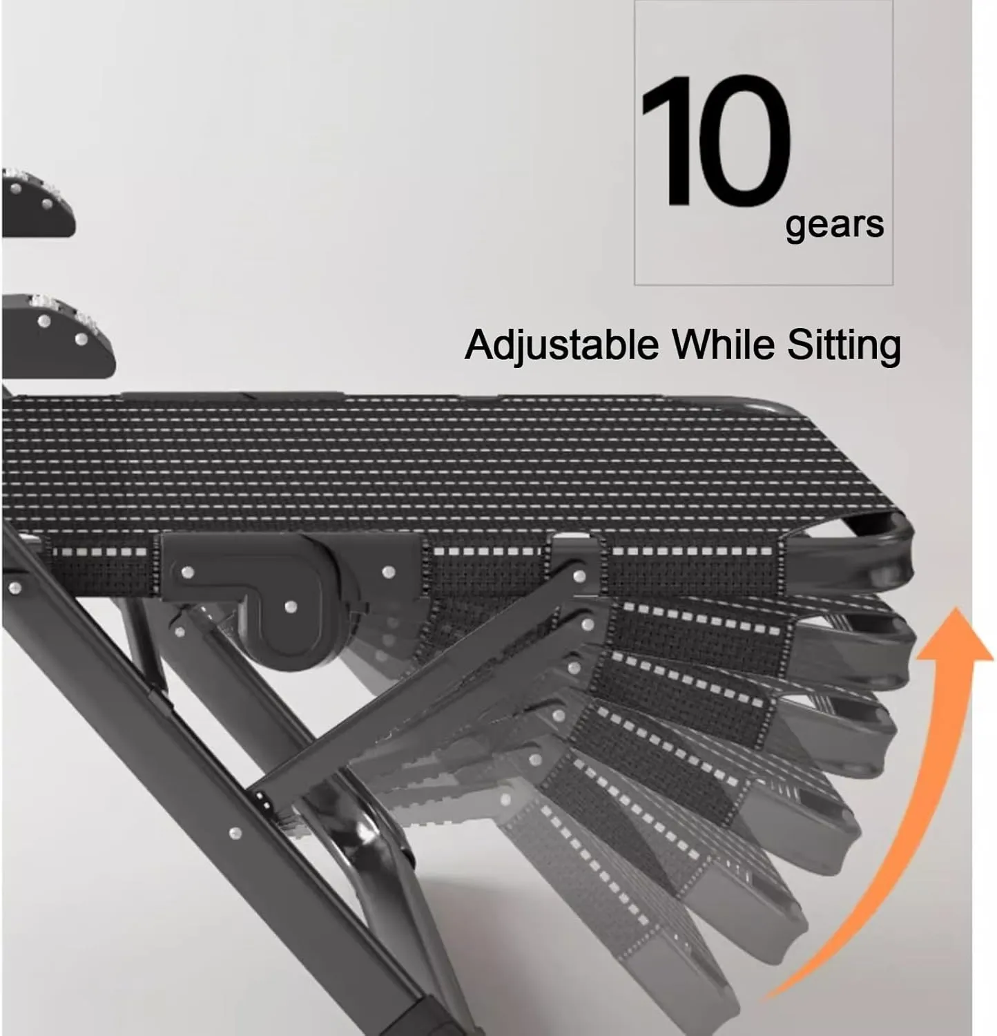 ZTGL D, Folding Camping Cot, Patio Chaise Lounge, Camping Cot for Adults with Cushion and Pillow, Portable Folding Bed for Sleeping, Office Nap Folding Lounge Chairs